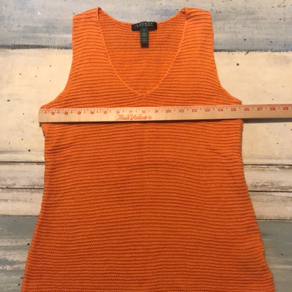 Lauren Ralph Lauren knit vest/tank top. Size small - Picture 6 of 10